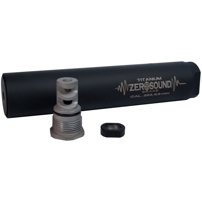 Глушитель Zero Sound TITANium Brake кал. 223 - 6,5 Creedmoor