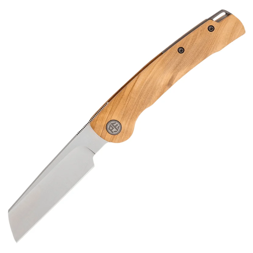 Нож складной Petrified Fish Scholar к. Olive wood (PFE04WO