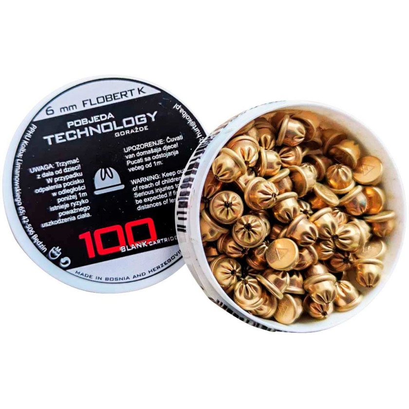 Патрон холостой Pobjeda Technology (пистолетный, 6 мм) — Интернет