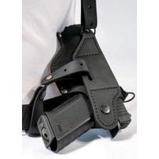 Оперативная кобура AMMO Key Operative-1 S Black Hydrofob для Glock 17 фото 4