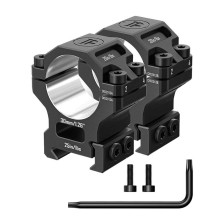 Кольца Discovery Scope Mount Rings 6061 Series (30 мм) Medium на Picatinny. ВН - 17 мм фото 2
