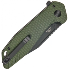 Нoж CJRB Riff BB, AR-RPM9 Steel, Micarta Green (J1928-BMGN) фото 3