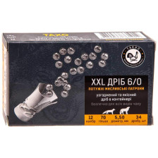 Патроны ТАХО XXL кал. 12/70 дробь №6/0, навеска 32 гр фото 2