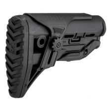 Приклад FAB Defense GL-SHOCK CP с амортизатором и регулируемой щекой (полимер) черный фото 3