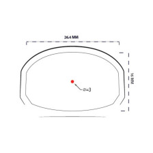 Коллиматорный прицел Vortex Venom 3MOA Red Dot фото 6