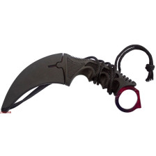 Нож CS GO Karambit Night Sakura Red фото 3