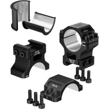 Кольца Discovery 6061 Aluminum Heavy-Duty Scope Mount (30/25.4 мм) Medium на Weaver/Picatinny фото 2