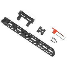Цевье КРУК M-LOK с короткой накладкой для АК. Цвет - Black фото 4
