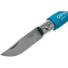 Ніж Opinel Keychain №2 Inox блакитний фото 3