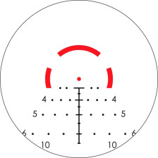 Прицел Vortex Strike Eagle 1-8x24 AR-BDC3 (MOA) фото 3