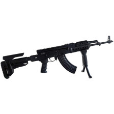 Пистолетная рукоятка DLG Tactical (DLG-098) для АК-47/74 (полимер) обрезиненная, олива фото 2