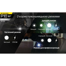 Ліхтар Nitecore P10 v2 фото 15