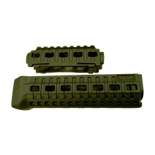 Цевье DLG Tactical (DLG-133) для АК-47/74 c 1-ой планкой Picatinny + слоты M-LOK (полимер) олива фото 6