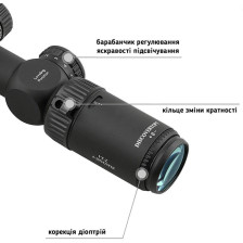 Прицел Discovery Optics VT-Z 4-16x42 SFIR (25.4 мм, подсветка) фото 5
