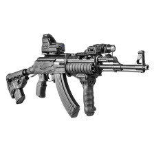 Приклад FAB Defense для AK c держателем магазина (без буферной трубы) фото 2