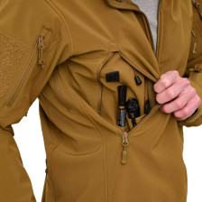 Куртка Helikon-Tex Gunfighter - Shark Skin Windblocker (розмір - L, колір - Olive Green) фото 4