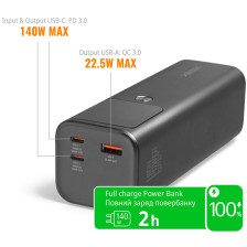Повербанк Videx VPB-316 30000 mAh Grey фото 8
