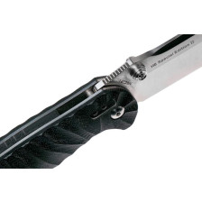 Нож Real Steel H6 Grooved Black (7785) фото 6
