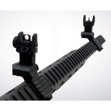 Набор: угловые целик и мушка DLG Tactical (DLG-185) OFFSET High Profile на планку Picatinny фото 9
