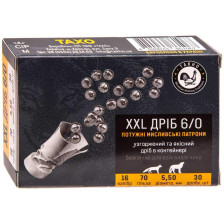 Патроны ТАХО XXL кал. 16/70 дробь №6/0, навеска 31 гр фото 2