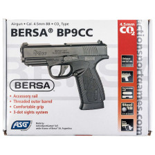 Пневматический пистолет ASG Bersa BP9CC BB Blowback фото 10