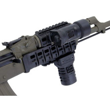 Цевье DLG Tactical (DLG-136) для АК-47/74 с планкой Picatinny + слоты M-LOK (полимер) олива фото 4