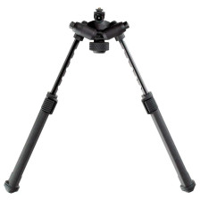 Сошки Magpul Bipod на M-LOK (высота 17.2 - 26 см, шарнирная база) черный фото 3