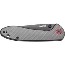 Нож CJRB Feldspar Black Blade, AR-RPM9 Steel, CF, Black (J1912-BCF) фото 3