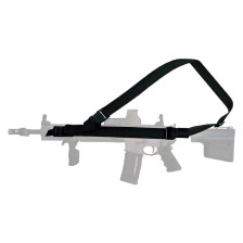 Ремень тактический трехточечный DANAPER Silent Sling Black фото 3