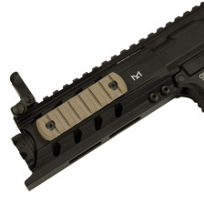 Планка DLG Tactical (DLG-111) для M-LOK, профиль Picatinny/Weaver (7 слотов) койот фото 3