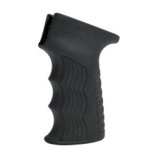 Пистолетная рукоятка DLG Tactical (DLG-098) для АК-47/74 (полимер) обрезиненная, черная фото 4