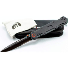 Нож Mr. Blade Ferat Black (Serrated) фото 3