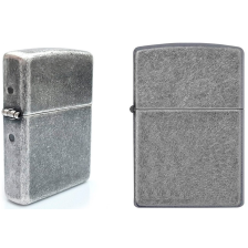 Запальничка ZIPPO Antique Silver Plate 121FB, Античне срібло фото 4