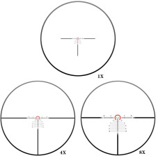 Приціл Discovery Optics ED-AR 1-8x24 SFIR FFP (34 мм, підсвічування) фото 9