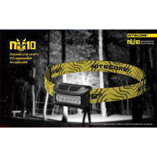 Ліхтар налобний Nitecore NU10 Black фото 4