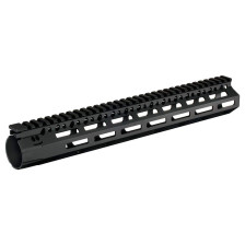 Цівка BCM MCMR-13 (M-LOK Compatible Modular Rail) для AR-15 (алюміній) чорна фото 3