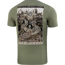 Футболка M-Tac Keep Calm (розмір - XL, колір - Light Olive) фото 3