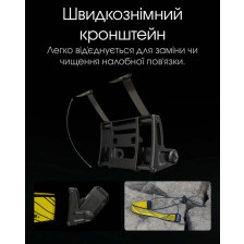 Ліхтар налобний Nitecore NU25 NEW фото 10