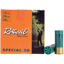 Патрон Rottweil Special кал. 12/70 дробь №6, навеска 36 гр фото 2