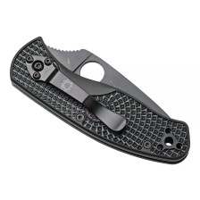 Ніж Spyderco Persistence Lightweight FRN Black Blade (C136PBBK) фото 4