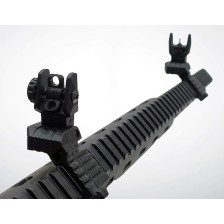 Набор: угловые целик и мушка DLG Tactical (DLG-184) OFFSET Low Profile на планку Picatinny фото 8