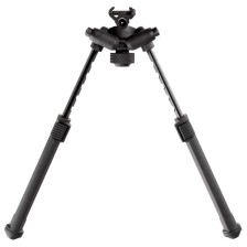 Сошки Magpul Bipod на Picatinny (высота 17.2 - 26 см, шарнирная база) черный фото 3