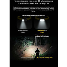 Ліхтар Nitecore UT27 чорний фото 24