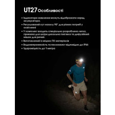 Ліхтар Nitecore UT27 чорний фото 17