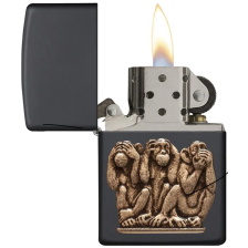 Запальничка ZIPPO 29409 THREE MONKEYS фото 2