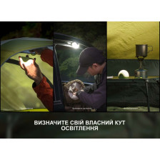 Фонарь кемпинговый Fenix CL20R V.2.0 зелёный фото 11