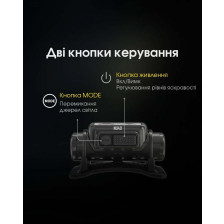 Ліхтар налобний Nitecore NU40 фото 14