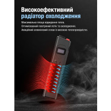 Ультратонкий фонарь Klarus FlatTac X1 4200 лм/2700 mAh. Black фото 11