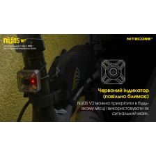 Ліхтар налобний Nitecore NU05 KIT V2 фото 14