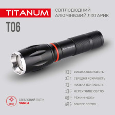 Портативний світлодіодний ліхтарик TITANUM TLF-T06 фото 4